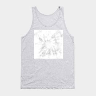 Gray Marble Tie-Dye Tank Top